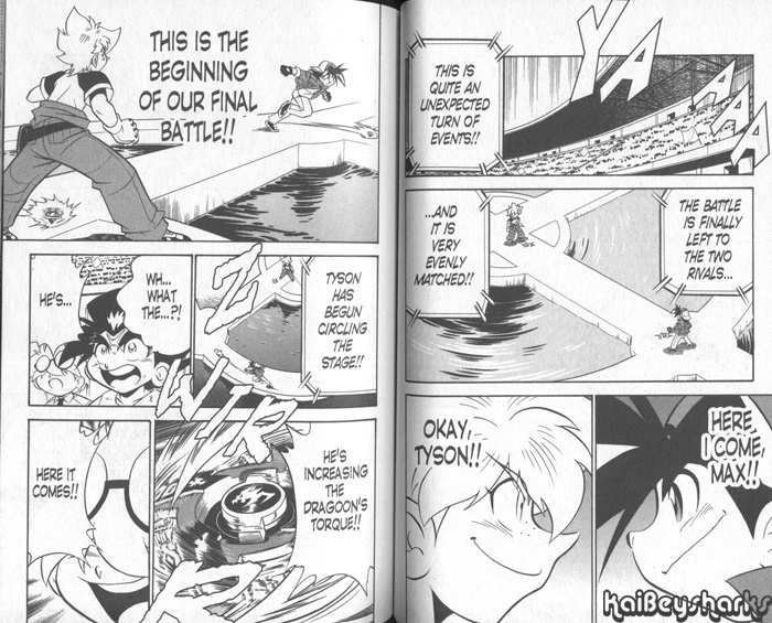 Bakuden Shoot Beyblade Chapter 13.3 page 27 - Vol.13 Chapter 3