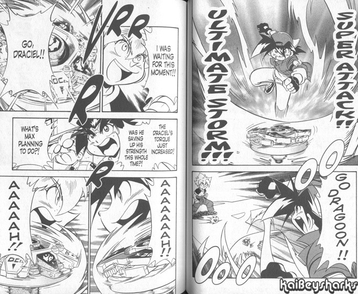 Bakuden Shoot Beyblade Chapter 13.3 page 28 - Vol.13 Chapter 3