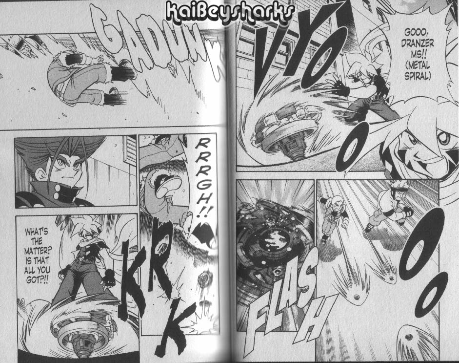 Bakuden Shoot Beyblade Chapter 14.1 page 12 - Vol.14 Chapter 1