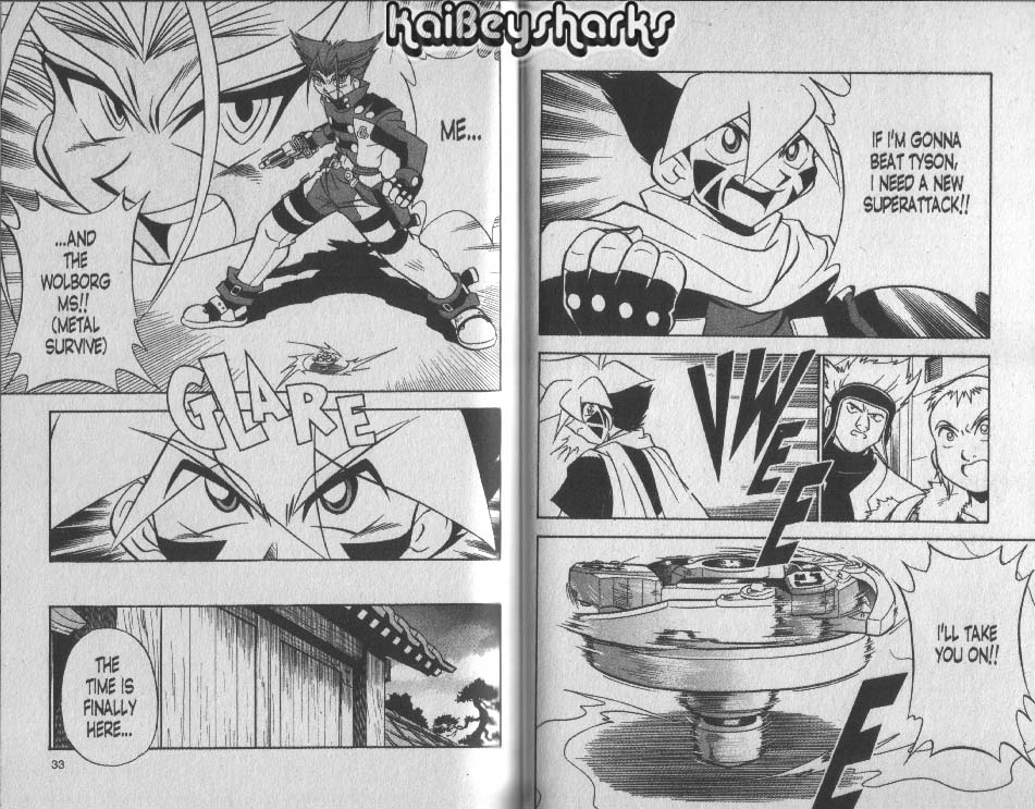 Bakuden Shoot Beyblade Chapter 14.1 page 14 - Vol.14 Chapter 1