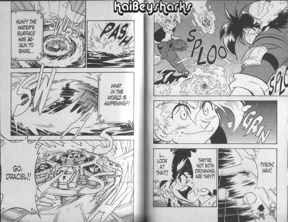 Bakuden Shoot Beyblade Chapter 14.1 page 3 - Vol.14 Chapter 1
