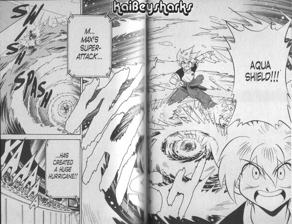 Bakuden Shoot Beyblade Chapter 14.1 page 4 - Vol.14 Chapter 1