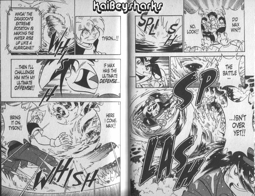 Bakuden Shoot Beyblade Chapter 14.1 page 6 - Vol.14 Chapter 1