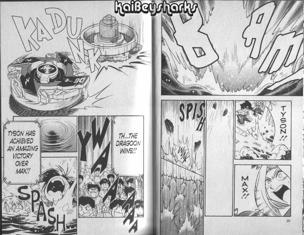 Bakuden Shoot Beyblade Chapter 14.1 page 8 - Vol.14 Chapter 1