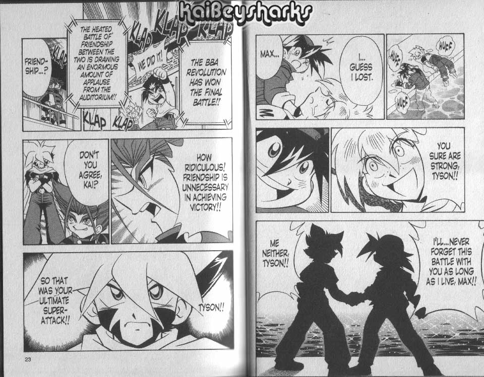 Bakuden Shoot Beyblade Chapter 14.1 page 9 - Vol.14 Chapter 1