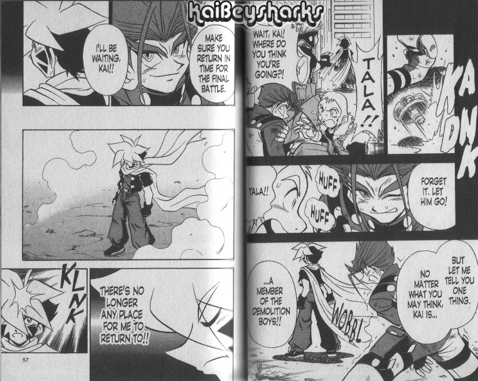 Bakuden Shoot Beyblade Chapter 14.2 page 10 - Vol.14 Chapter 2