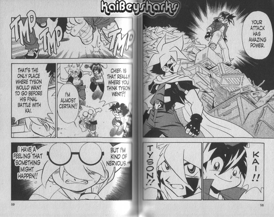 Bakuden Shoot Beyblade Chapter 14.2 page 11 - Vol.14 Chapter 2
