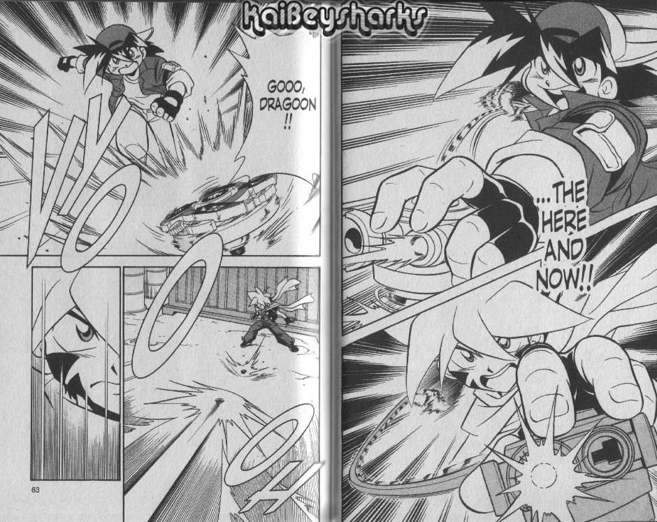 Bakuden Shoot Beyblade Chapter 14.2 page 13 - Vol.14 Chapter 2