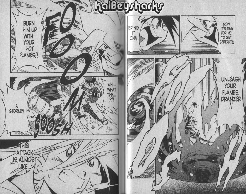 Bakuden Shoot Beyblade Chapter 14.2 page 15 - Vol.14 Chapter 2