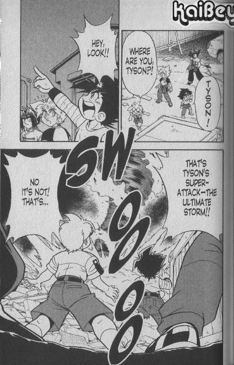 Bakuden Shoot Beyblade Chapter 14.2 page 17 - Vol.14 Chapter 2