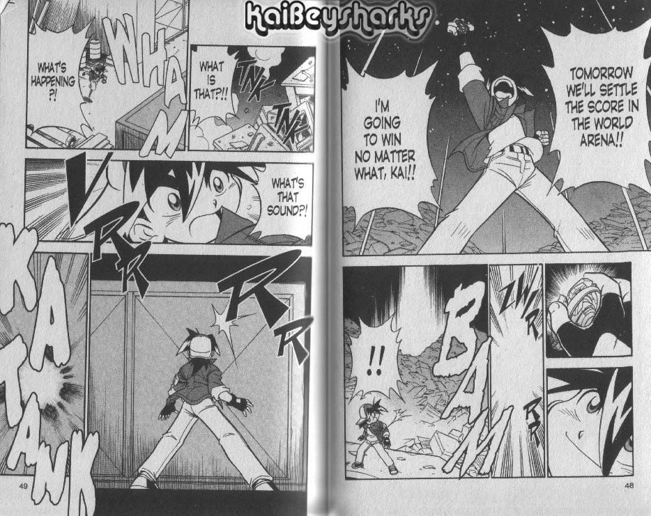 Bakuden Shoot Beyblade Chapter 14.2 page 6 - Vol.14 Chapter 2