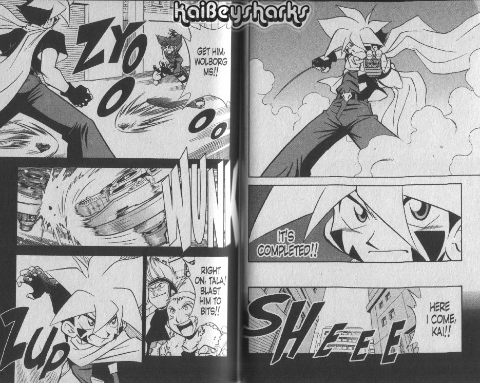 Bakuden Shoot Beyblade Chapter 14.2 page 8 - Vol.14 Chapter 2