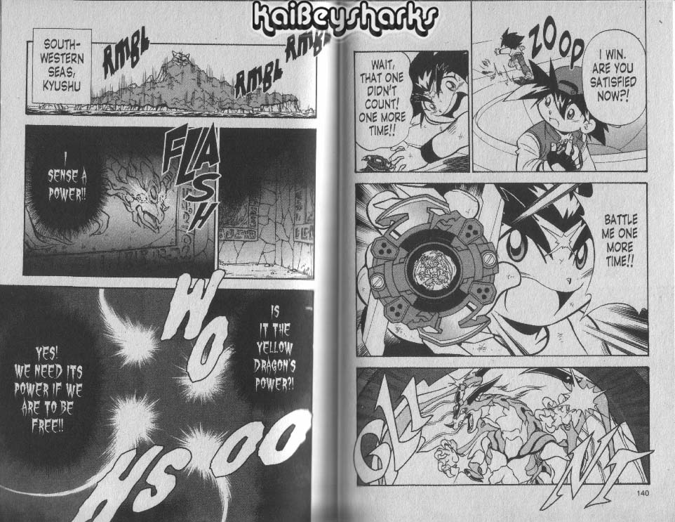 Bakuden Shoot Beyblade Chapter 14.3-6 page 11 - Vol.14 Chapter 3.6
