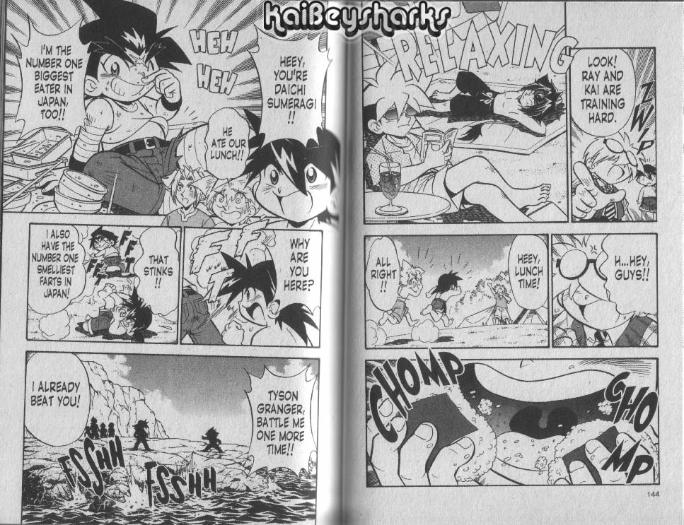 Bakuden Shoot Beyblade Chapter 14.3-6 page 13 - Vol.14 Chapter 3.6