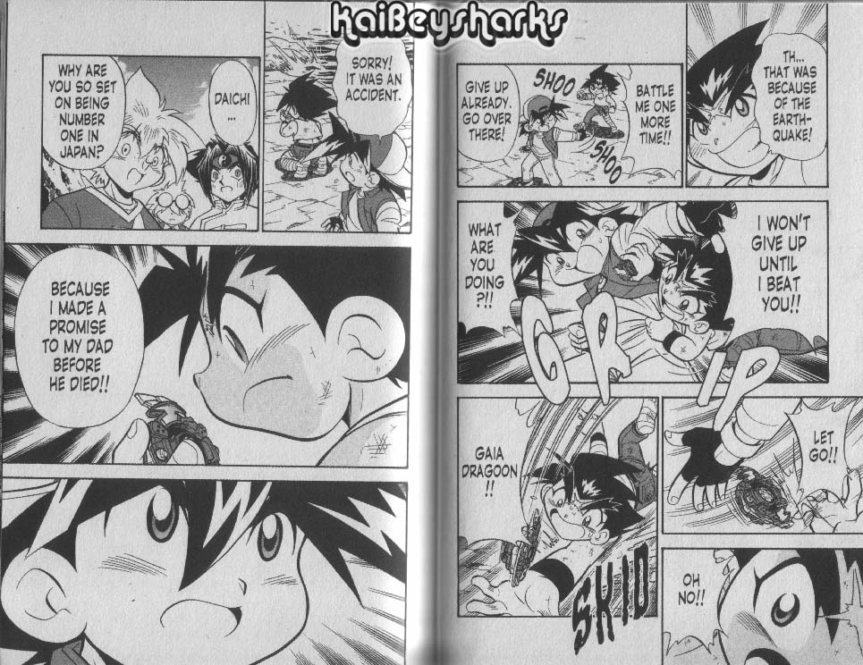 Bakuden Shoot Beyblade Chapter 14.3-6 page 14 - Vol.14 Chapter 3.6