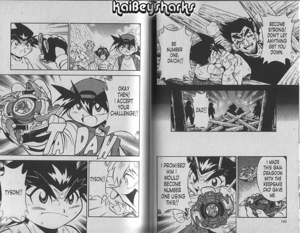 Bakuden Shoot Beyblade Chapter 14.3-6 page 16 - Vol.14 Chapter 3.6