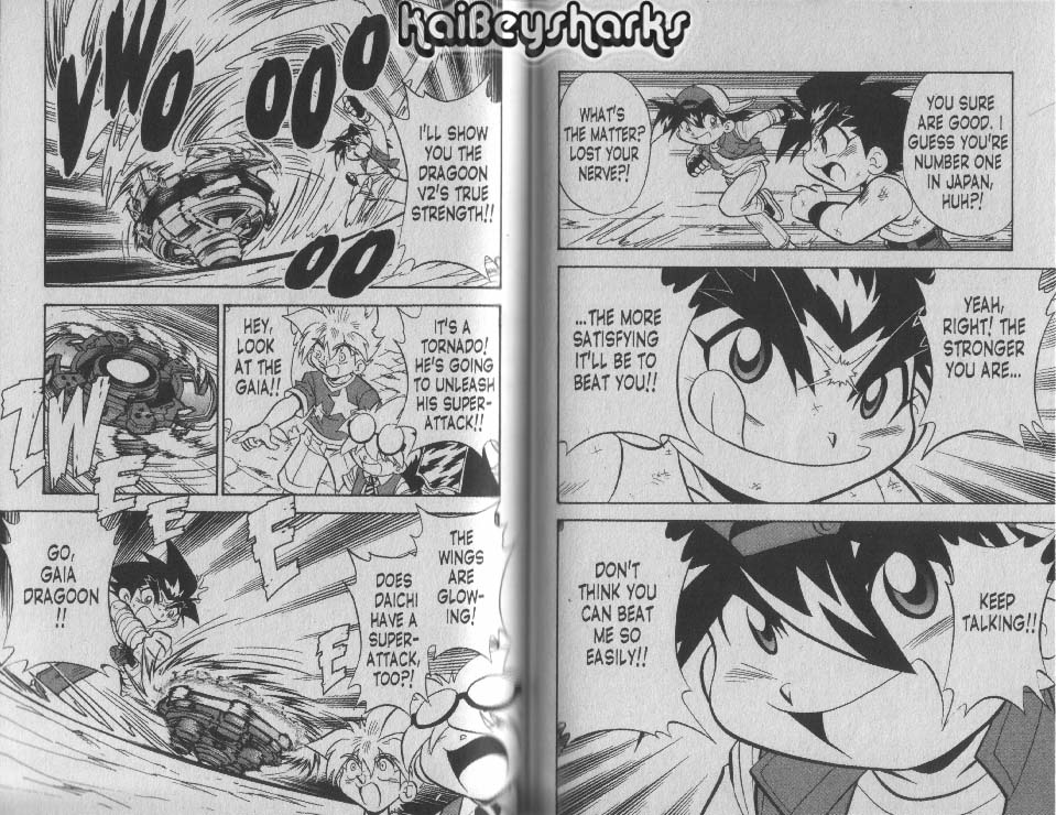 Bakuden Shoot Beyblade Chapter 14.3-6 page 19 - Vol.14 Chapter 3.6