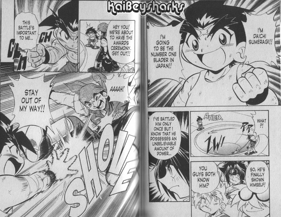 Bakuden Shoot Beyblade Chapter 14.3-6 page 8 - Vol.14 Chapter 3.6
