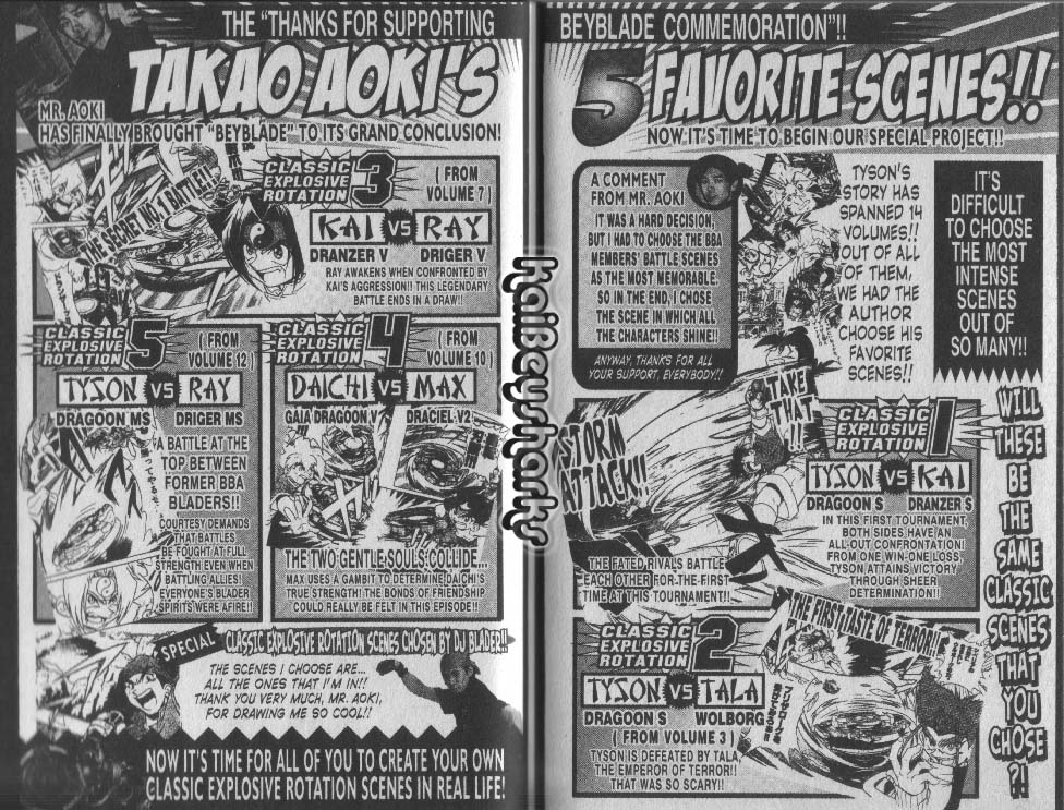 Bakuden Shoot Beyblade Chapter 14.3-7 page 1 - Vol.14 Chapter 3.7