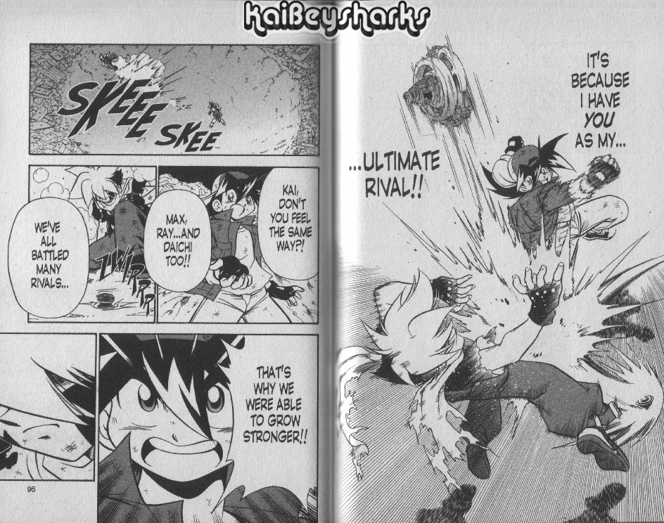 Bakuden Shoot Beyblade Chapter 14.3 page 13 - Vol.14 Chapter 3