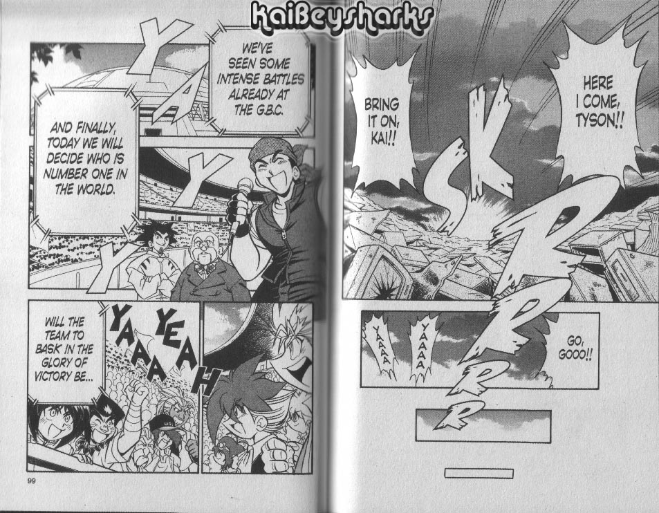 Bakuden Shoot Beyblade Chapter 14.3 page 15 - Vol.14 Chapter 3