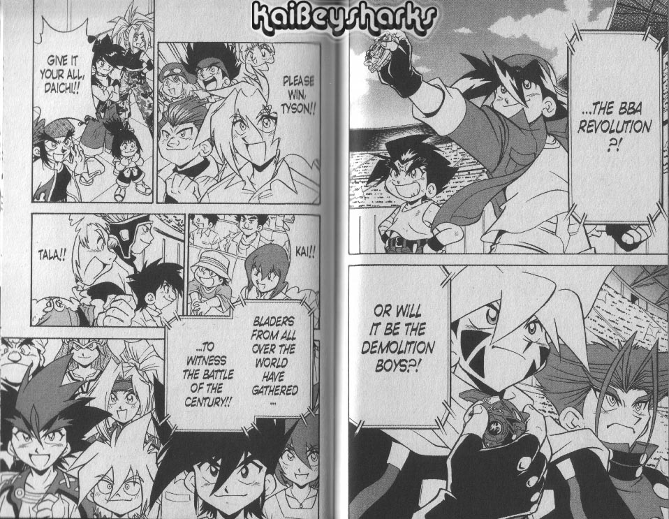 Bakuden Shoot Beyblade Chapter 14.3 page 16 - Vol.14 Chapter 3