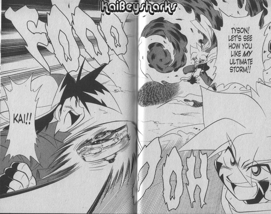 Bakuden Shoot Beyblade Chapter 14.3 page 2 - Vol.14 Chapter 3
