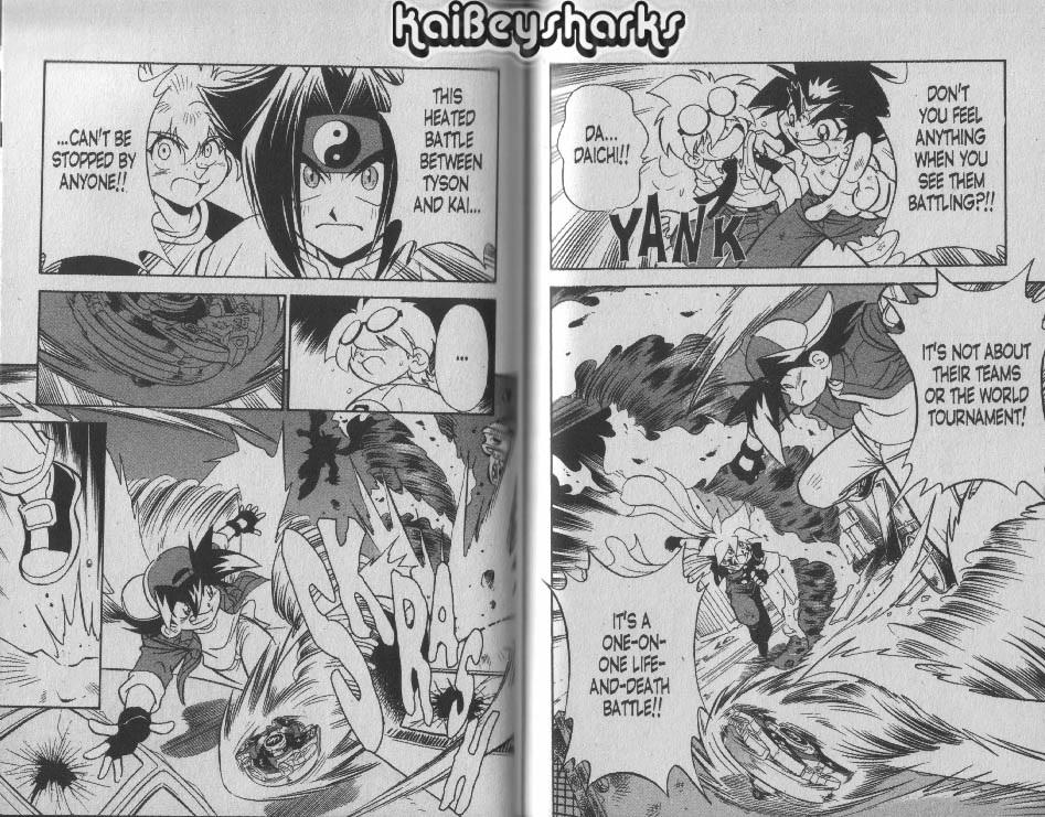 Bakuden Shoot Beyblade Chapter 14.3 page 5 - Vol.14 Chapter 3