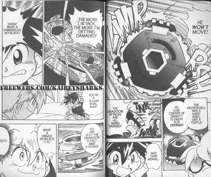 Bakuden Shoot Beyblade Chapter 2.1 page 10 - Vol.2 Chapter 1