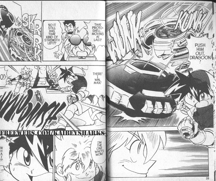 Bakuden Shoot Beyblade Chapter 2.1 page 13 - Vol.2 Chapter 1