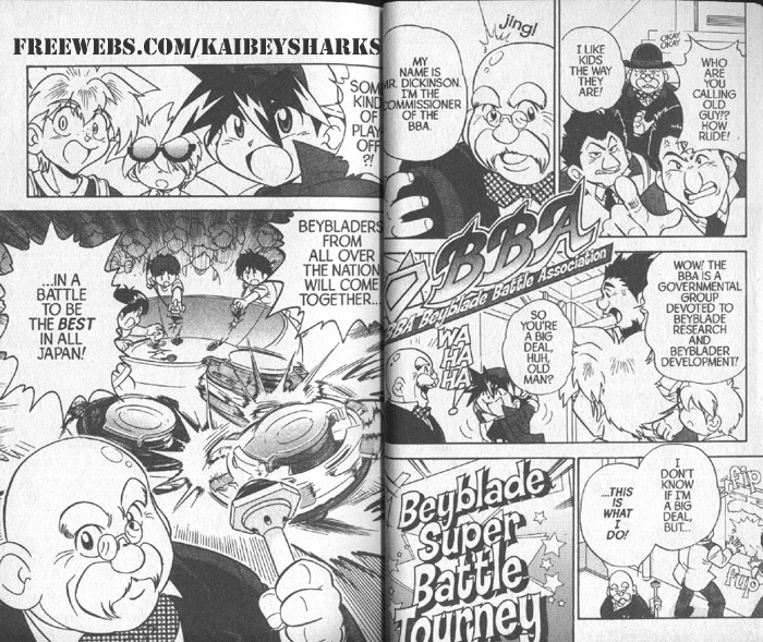 Bakuden Shoot Beyblade Chapter 2.1 page 16 - Vol.2 Chapter 1