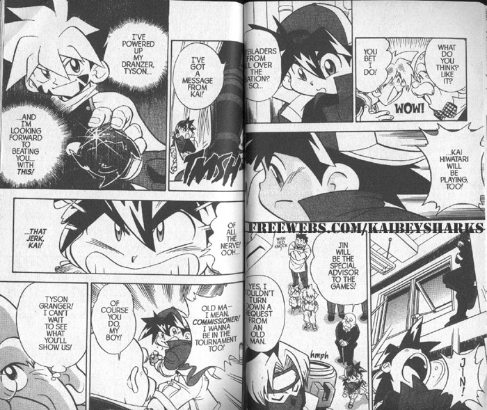 Bakuden Shoot Beyblade Chapter 2.1 page 17 - Vol.2 Chapter 1