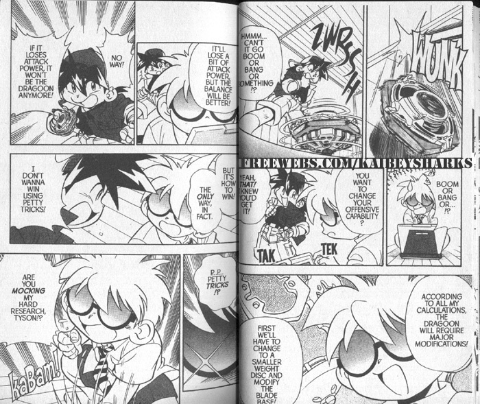 Bakuden Shoot Beyblade Chapter 2.1 page 19 - Vol.2 Chapter 1