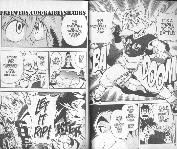 Bakuden Shoot Beyblade Chapter 2.1 page 8 - Vol.2 Chapter 1