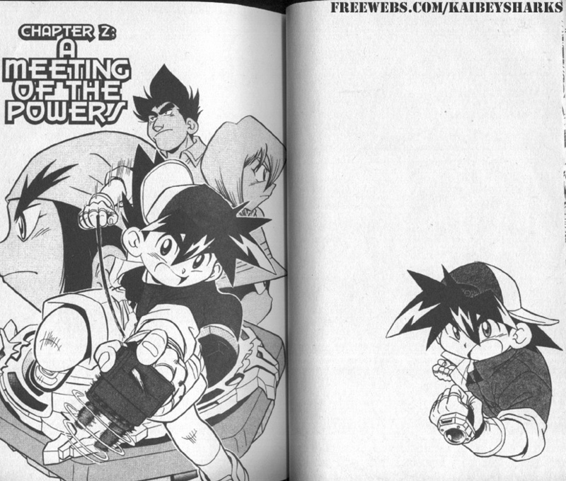 Bakuden Shoot Beyblade Chapter 2.2 page 1 - Vol.2 Chapter 2
