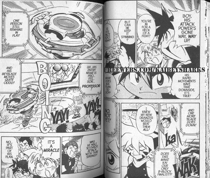 Bakuden Shoot Beyblade Chapter 2.2 page 10 - Vol.2 Chapter 2