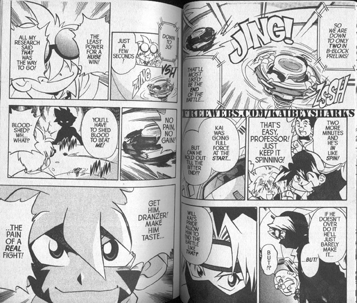 Bakuden Shoot Beyblade Chapter 2.2 page 11 - Vol.2 Chapter 2