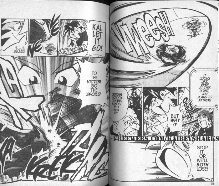 Bakuden Shoot Beyblade Chapter 2.2 page 12 - Vol.2 Chapter 2