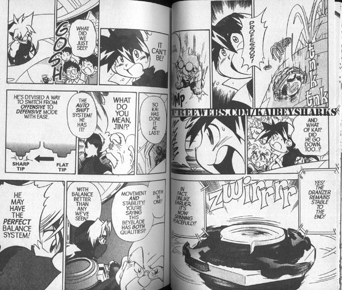 Bakuden Shoot Beyblade Chapter 2.2 page 13 - Vol.2 Chapter 2