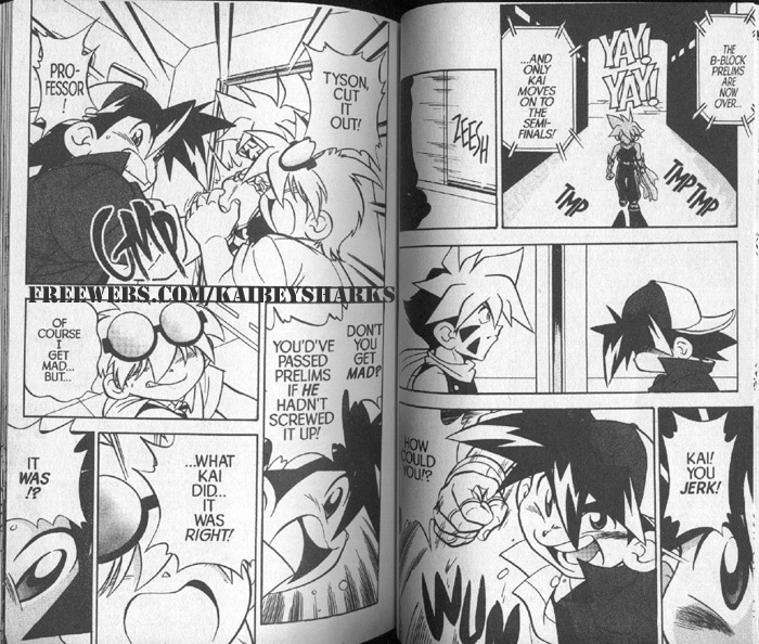 Bakuden Shoot Beyblade Chapter 2.2 page 14 - Vol.2 Chapter 2