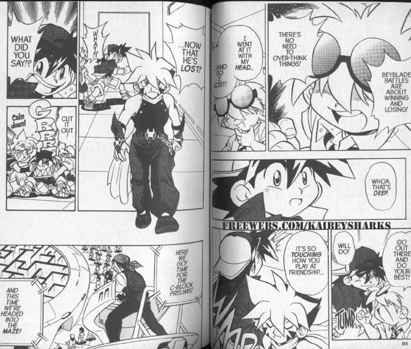 Bakuden Shoot Beyblade Chapter 2.2 page 15 - Vol.2 Chapter 2