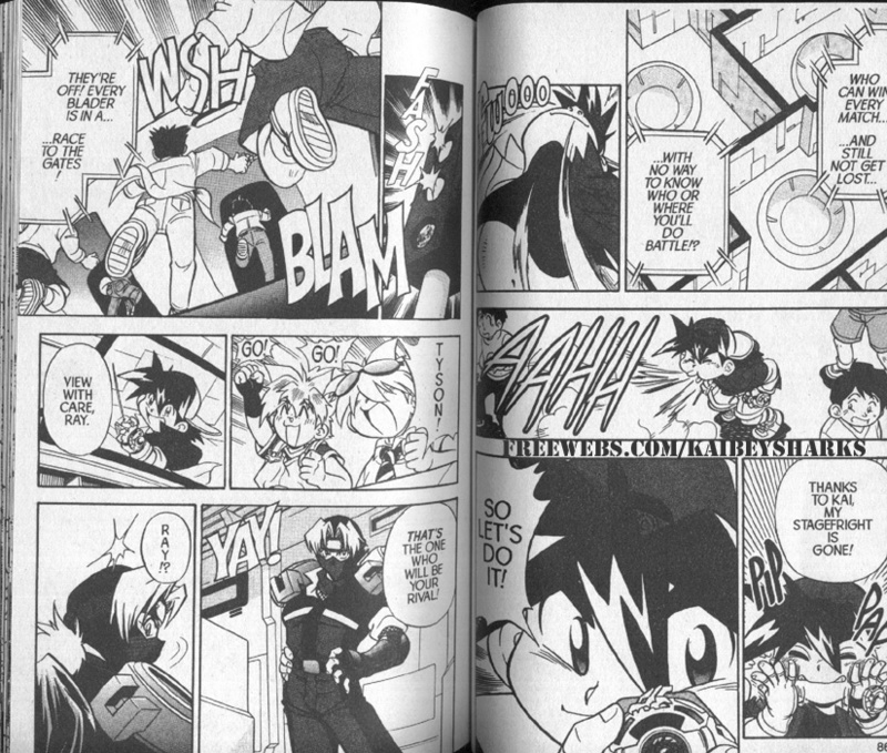 Bakuden Shoot Beyblade Chapter 2.2 page 16 - Vol.2 Chapter 2