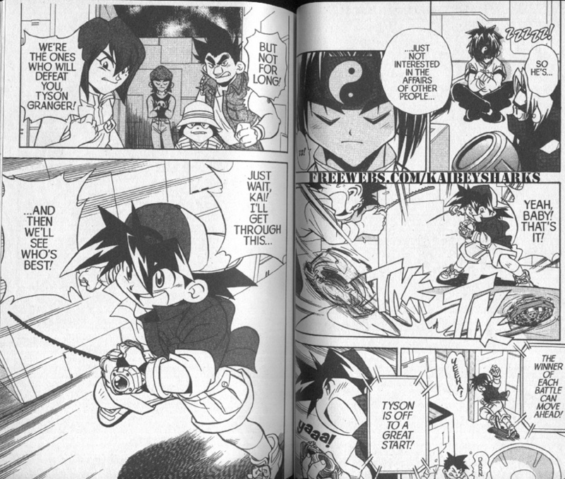 Bakuden Shoot Beyblade Chapter 2.2 page 17 - Vol.2 Chapter 2