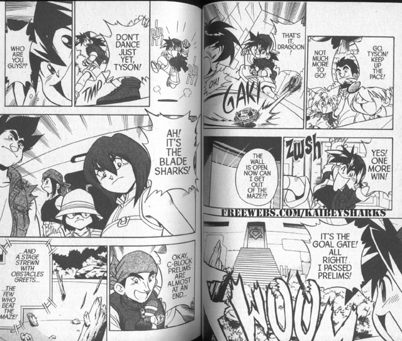 Bakuden Shoot Beyblade Chapter 2.2 page 19 - Vol.2 Chapter 2