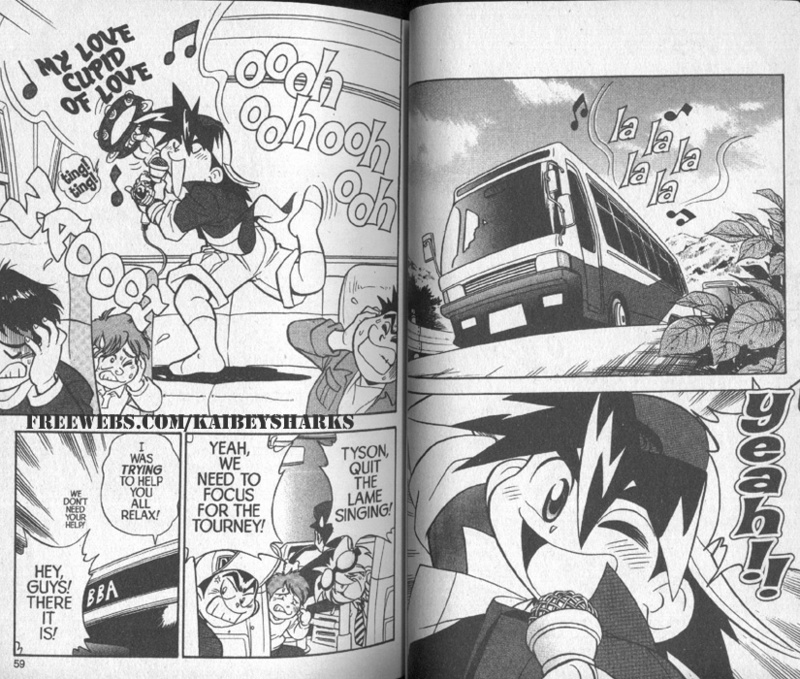 Bakuden Shoot Beyblade Chapter 2.2 page 2 - Vol.2 Chapter 2