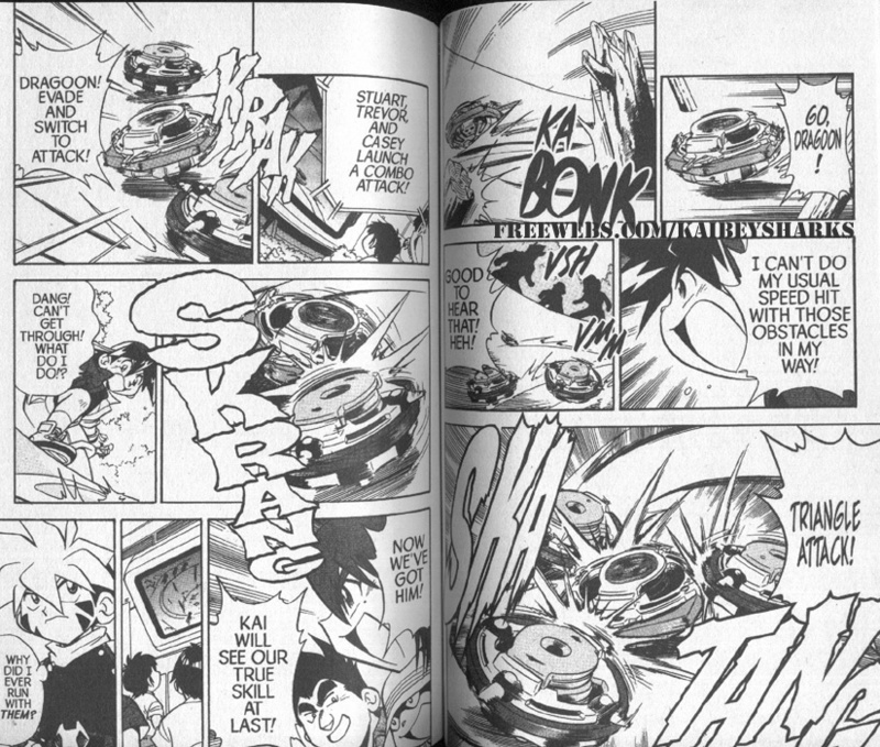 Bakuden Shoot Beyblade Chapter 2.2 page 21 - Vol.2 Chapter 2