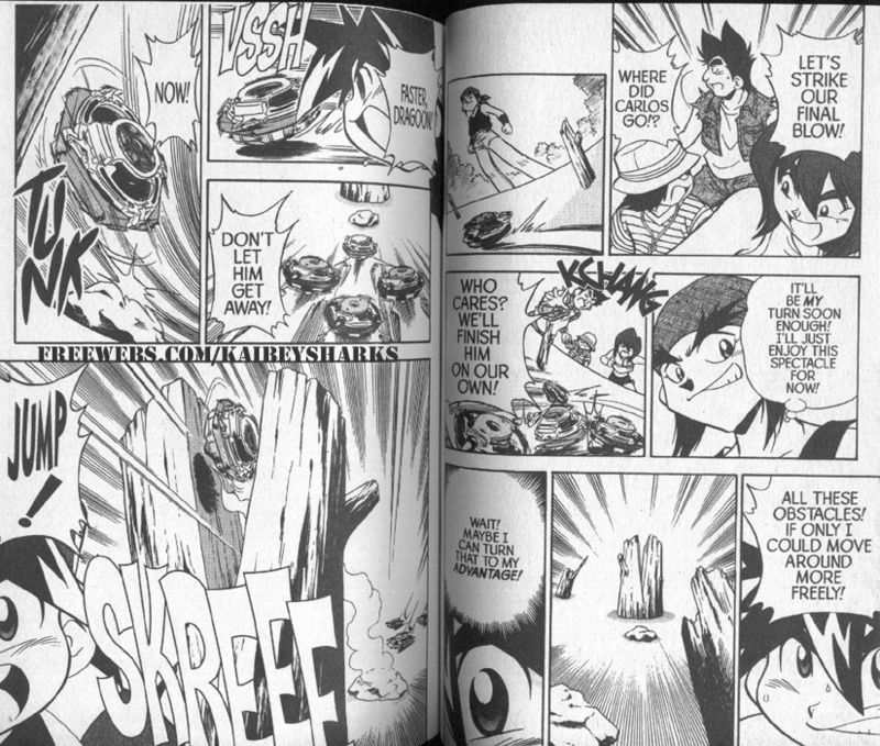 Bakuden Shoot Beyblade Chapter 2.2 page 22 - Vol.2 Chapter 2