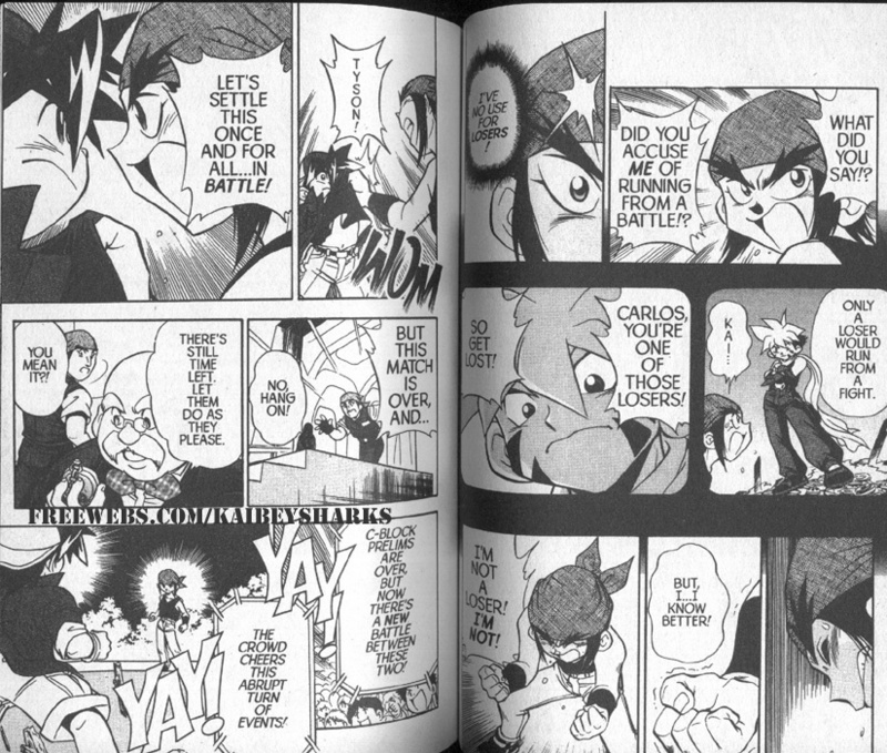 Bakuden Shoot Beyblade Chapter 2.2 page 26 - Vol.2 Chapter 2