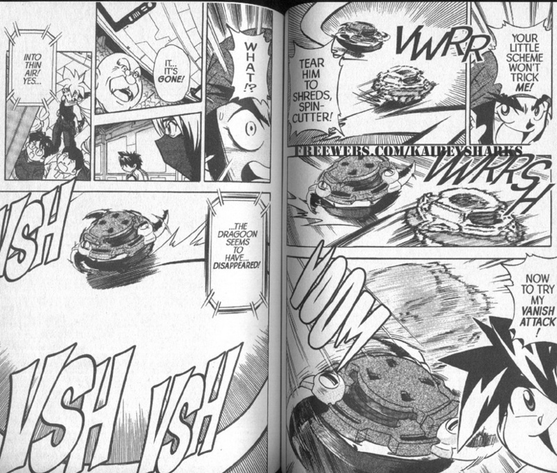 Bakuden Shoot Beyblade Chapter 2.2 page 28 - Vol.2 Chapter 2