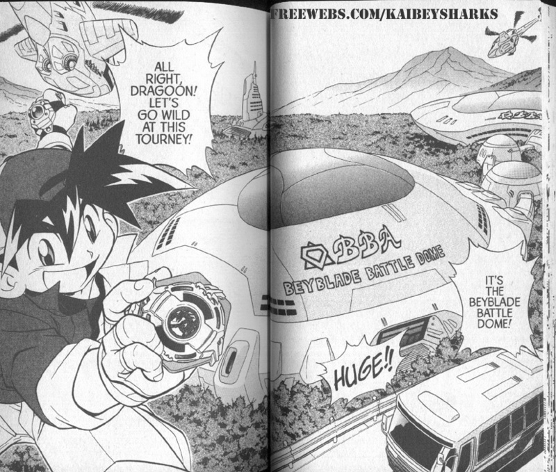 Bakuden Shoot Beyblade Chapter 2.2 page 3 - Vol.2 Chapter 2